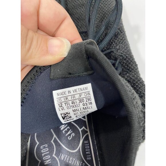 Adidas‎ Originals sneakers x Pharell Williams HU Men’s Black Tennis size 12 - Picture 5 of 10